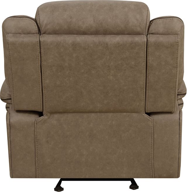 Coaster® Higgins Gray Glider Recliner-2