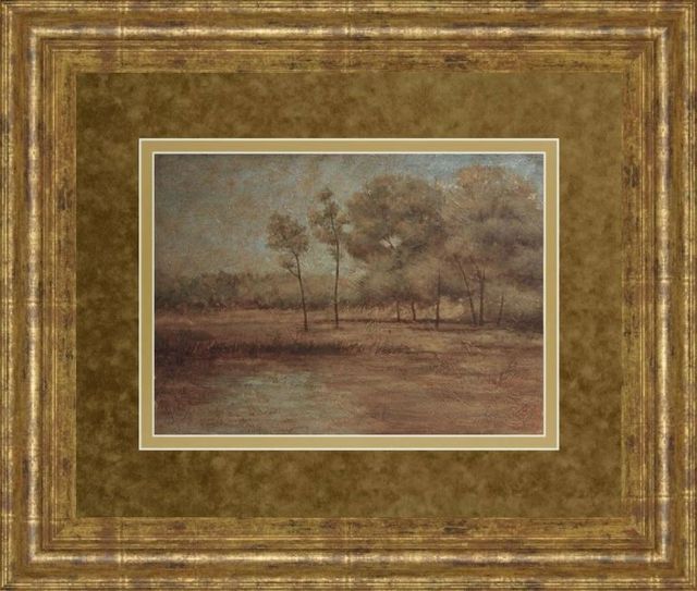 Classy Art Woodland Solitude by Veronica Faust Framed Print Wall Art-1