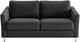 Luonto® Furniture Monika Chrome/Loule Full XL Sleeper Loveseat-3