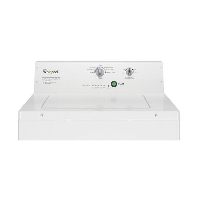 Whirlpool Commercial 3.27 Cu. Ft. Non-Coin Top-Load Washer - White-1