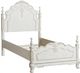 Mazin Furniture Cinderella New White Twin Youth Bed-1
