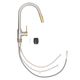 ZLINE Autograph Edition Brushed Nickel Gemini Pull Down Single Handle Kitchen Faucet-5