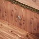 Michael Amini® Cortina® Brown/Honey Walnut Storage Bench-5