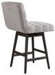 Armen Living Elias Gray Swivel Bar Stool-3