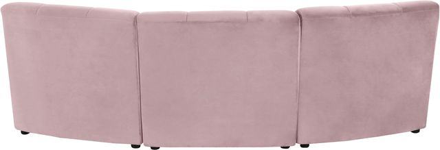 Meridian Furniture Limitless 3-Piece Pink Velvet Modular Sectional-3