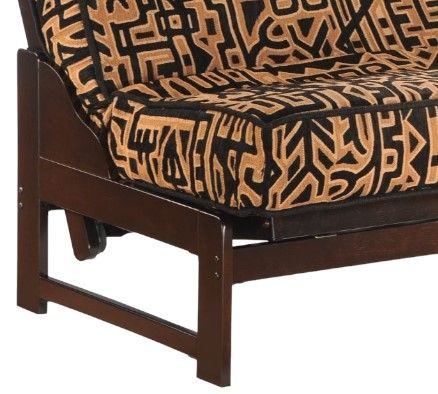 Night & Day Furniture™ Futon Eureka Dark Chocolate Full Futon Frame-1