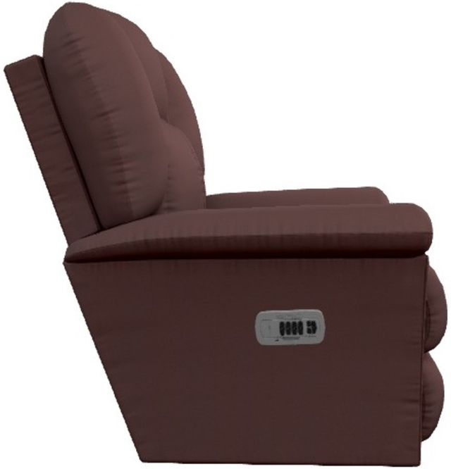 La-Z-Boy® Jasper Garnet Power Wall Recliner with Headrest and Lumbar-3