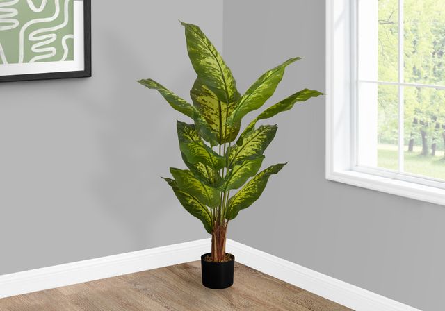 Monarch Specialties Inc. Black 47" Artificial Potted Evergreen Tree-3