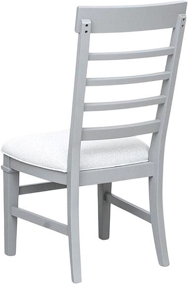 Magnussen Home® Charleston Harbor Gray/Hoffman Whip Dining Side Chair with Upholstered Seat-2