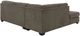 Signature Design by Ashley® Mahoney 2-Piece Chocolate Left-Arm Facing Sectional and Chaise-2