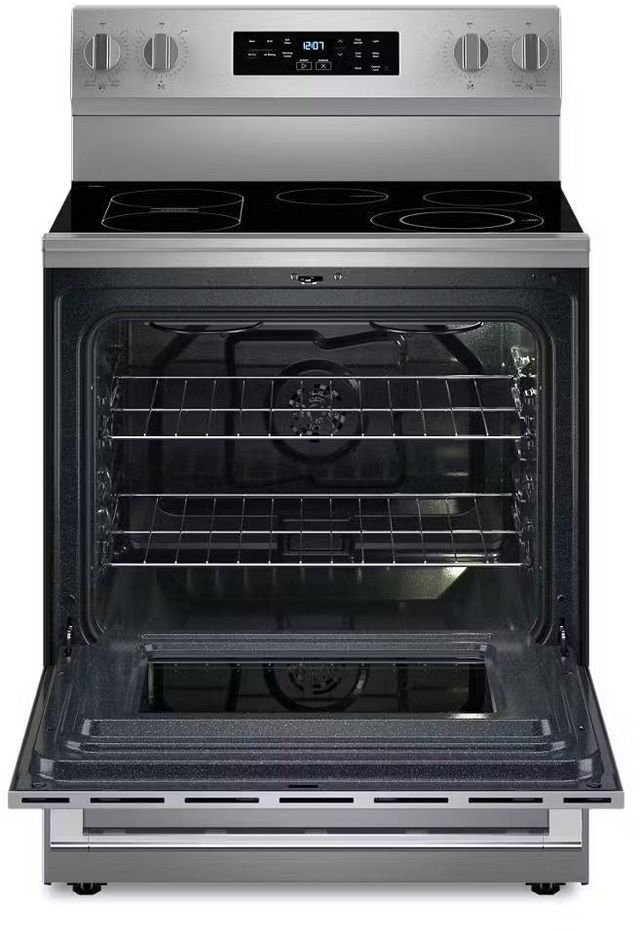 Maytag® 30" Fingerprint Resistant Stainless Steel Freestanding Electric Range-2