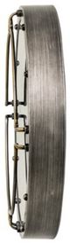 YHD Galvanized Steel/Gold Luxem Gear Clock-4