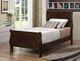 Coaster® Louis Philippe Twin Sleigh Panel Side Rails and Slats-0