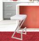 Armen Living Atlantis White 26" Backless Counter Stool-3