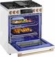 LG Studio 30" Essence White Slide In Gas Range -3