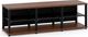 Salamander Designs® Synergy Triple 20 AV Cabinet-Dark Cherry/Black-0