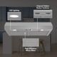 Broan Glacier 1 Series 36" Stainless Steel Under Cabinet Range Hood-1