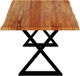 Corcoran Importation Zen 80" Live Edge Acacia Table Top-2