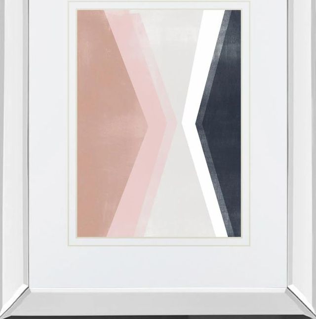 Classy Art Casual Angle I by June Erica Vess Mirror Framed Wall Art-1