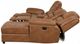 Furniture of America® Septimus 4-Piece Saddle Brown Right-Arm Facing Manual Reclining Sectional-5
