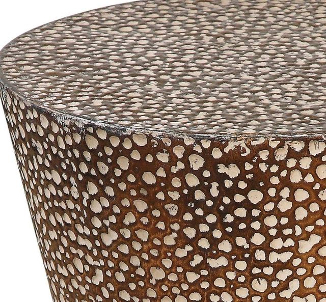 Uttermost® Cutler Copper Bronze Accent Table-3