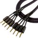 Tributaries® 4' Series 6 Bi-Amp Banana Speaker Cable-0