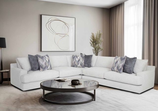 Franklin™ Alistair 3-Piece Cotton Curved Sectional-1