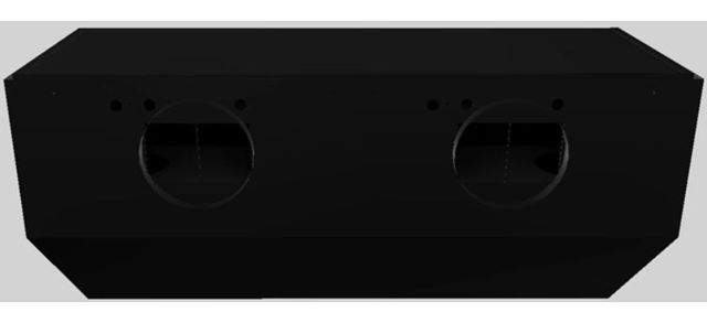 Vent-A-Hood® 48" Black Wall Mounted Range Hood-3