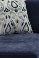 J Furniture Sophia Navy Sofa Chaise-4