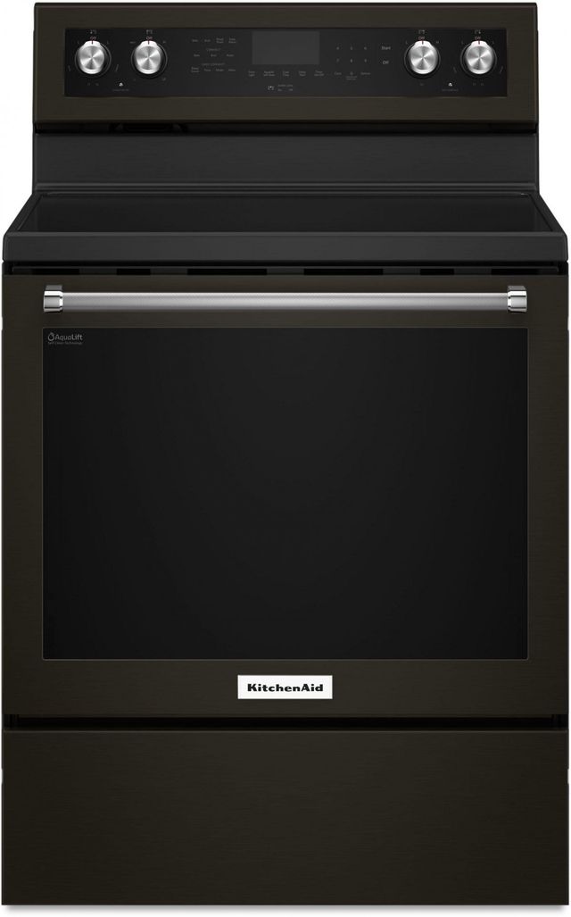 KitchenAid® 4 Piece Black Stainless Steel Kitchen Package-26