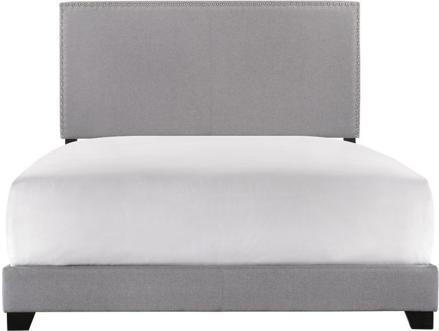 Crown Mark Erin Gary Upholstered Full Panel Bed-3