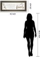 Classy Living Marla Rae We Are Family 42" Wall Art-2