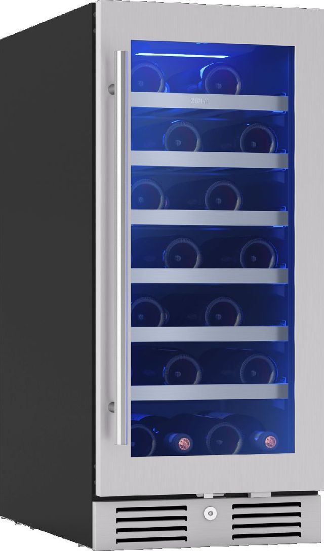 Zephyr Presrv™ 3.4 Cu. Ft. Stainless Steel Built In Wine Cooler-1