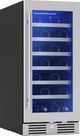 Zephyr Presrv™ 3.4 Cu. Ft. Stainless Steel Built In Wine Cooler-1