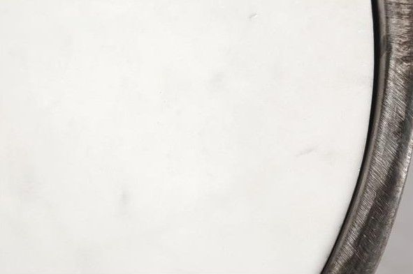 Riverside Furniture Ansel White Spot Table with Banded Taupe Base-3