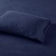 Olliix by True North by Sleep Philosophy Micro Fleece Navy Twin Sheet Set-2