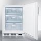 Accucold® by Summit® 24" 3.5 Cu. Ft. White ADA Compliant All Freezer-1