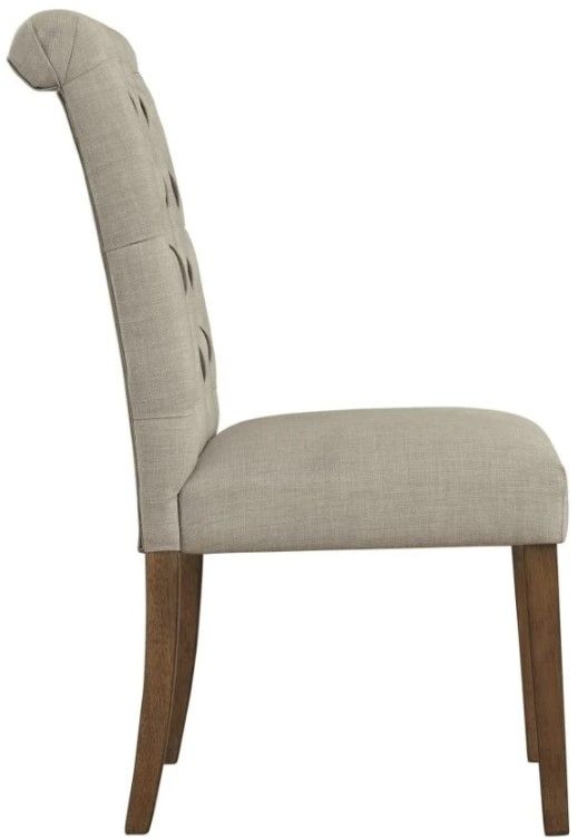 Signature Design by Ashley® Harvina Light Beige Dining Side Chair-3