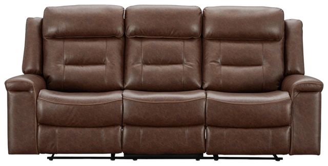 Signature Design by Ashley® McAdoo Caramel Power Reclining Sofa-2