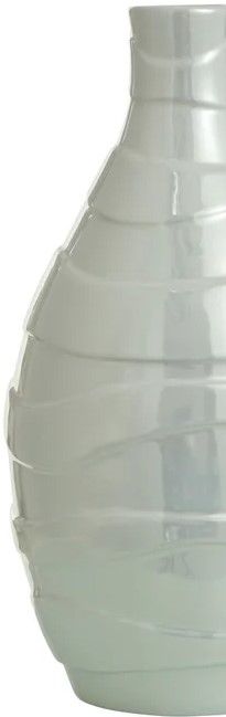 StyleCraft Norman Wyatt Home Pearlescent White Vase-1