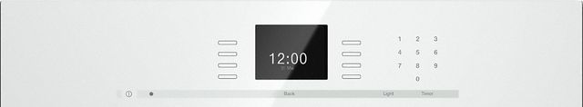 Miele 21.81" Brilliant White Electric Built in Single Wall Oven-1