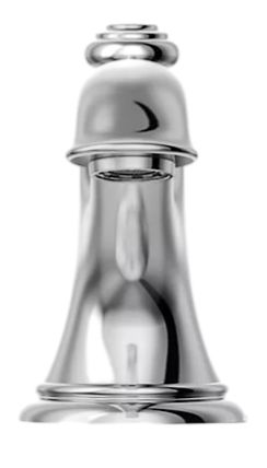 KOHLER® Artifacts® with Bell Design Polished Chrome Bathroom Sink Faucet Spout-1
