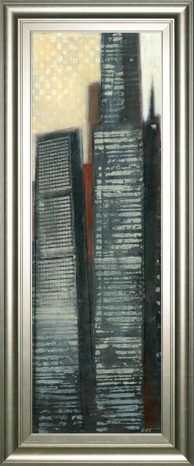 Classy Living Norman Wyatt Urban Landscape IV 18"W Wall Art-0