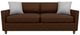 Best® Home Furnishings Customizable Bayment Leather Full Stationary Sofa Sleeper with Dark Walnut Legs-1
