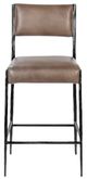 Classic Home Kayne Black/Sand Counter Stool-2