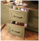 Monogram® 24" 5 Cu. Ft. Panel Ready Refrigerator Drawers-1