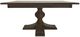 Mavin Customizable Concave Extendable Dining Table with 18" Leaf-1