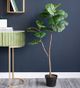 A & B Home Green 43" Potted Fiddle Leaf Tree-4