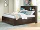 Benchcraft® Vanmore Dark Brown King Storage Bookcase Bed-4