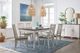 aspenhome® Caraway 2-Piece Aged Ivory/Brown Dining Side Chair-2